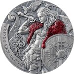 Pièce de monnaie en Argent 2000 Francs g 62.2 (2 oz) Millésime 2024 Way to Valhalla FREYDIS EIRIKSDOTTIR