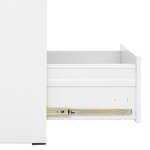 vidaXL Classeur Blanc 46x62x72 5 cm Acier