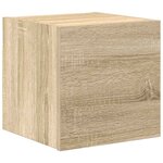 vidaXL Ensemble de meubles TV 7 Pièces Chêne sonoma Bois d'ingénierie