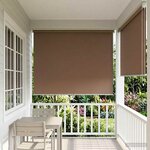 vidaXL Store enrouleur Protection UV Taupe 180 x 230 cm Polyester