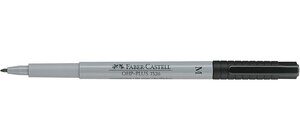 Marqueur CD/DVD MULTIMARK Non Permanent Pte Moyenne Noir FABER-CASTELL
