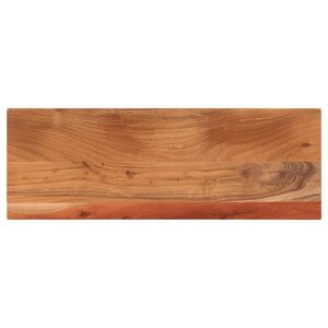 vidaXL Dessus de table 80x40x2 5 cm rectangulaire bois massif d'acacia
