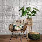 WallArt Panneaux muraux 3D Feline 12 Pièces GA-WA29