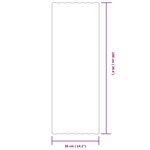 vidaXL Panneaux de toit 12 Pièces Acier enduit de poudre Marron 100x36 cm