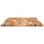 vidaXL Dessus de table rectangulaire 140x60x2 cm bois massif d'acacia