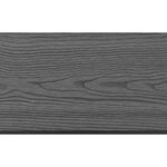 vidaXL Panneaux de clôture de remplacement 9 Pièces WPC 170 cm Gris