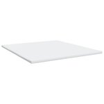 vidaXL Sommier à lattes de lit avec matelas Marron foncé 180x200 cm