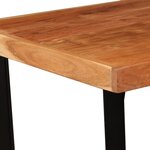 vidaXL Ensemble de bar 3 Pièces Bois d'acacia massif et de récupération