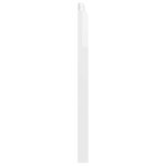 vidaXL Tête de lit Blanc brillant Bois d'ingénierie