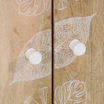 vidaXL Buffet 60x33 5x75 cm bois de manguier massif