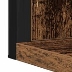 vidaXL Miroir Bois ancien 50 x 12 x 60 cm Verre et Bois Ingénierie