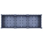 vidaXL Lit surélevé 120x40x23 cm Polypropylène