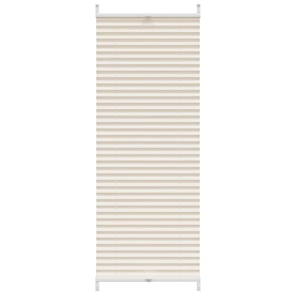 vidaXL Store plissé 40x125 cm Crème