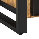 vidaXL Buffet 55x35x70 cm bois de manguier brut massif
