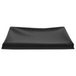 vidaXL Doublure d'étang Noir 4x4 m PVC 1 mm