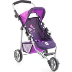 Bayer Chic 2000 612-25 - Petite poussette de jogging LOLA - Violet pour poupée