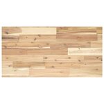 vidaXL Étagères flottantes 2 Pièces 80x40x2 cm acacia massif non traité