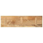 vidaXL Dessus de table 100x40x3 8cm rectangulaire bois massif manguier
