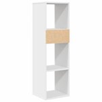 vidaXL Bibliothèque blanc 34x31x112 cm bois d'ingénierie