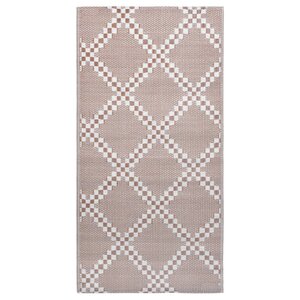 vidaXL Tapis d'extérieur ARAKIL marron 160x230 cm PP