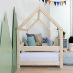 Lit cabane enfant TERY 90 x 180 Gris
