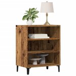 vidaXL Buffet vieux bois 57x35x70 cm bois d'ingénierie