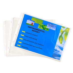 Sachet 20 pochettes perforées A4 paysage Exactive x 5 EXACOMPTA
