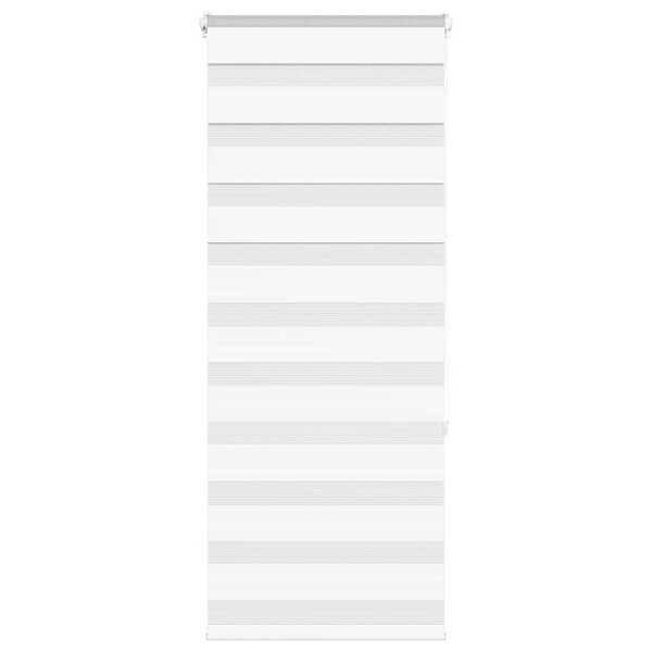 vidaXL Store zèbre blanc 60x150 cm largeur du tissu 55 9 cm polyester