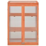 vidaXL Serre Bois 75x47x109 cm