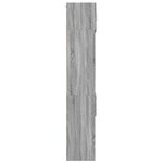 vidaXL Armoire de rangement mince sonoma gris 50x42 5x225 cm