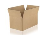 Lot de 10 cartons double cannelure 2w-37 format 300 x 300 x 300 mm