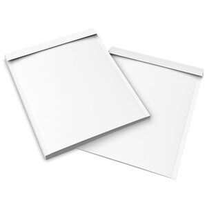 Lot de 10 enveloppes blanche rembourrée en en papier structure nid d'abeille 340x230 mm