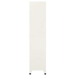 vidaXL Armoire à casiers Gris et bleu 90x40x180 cm Acier