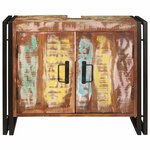 vidaXL Meuble sous-vasque de salle de bain avec porte