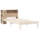vidaXL Tête de lit avec rangement 75 cm bois massif de pin