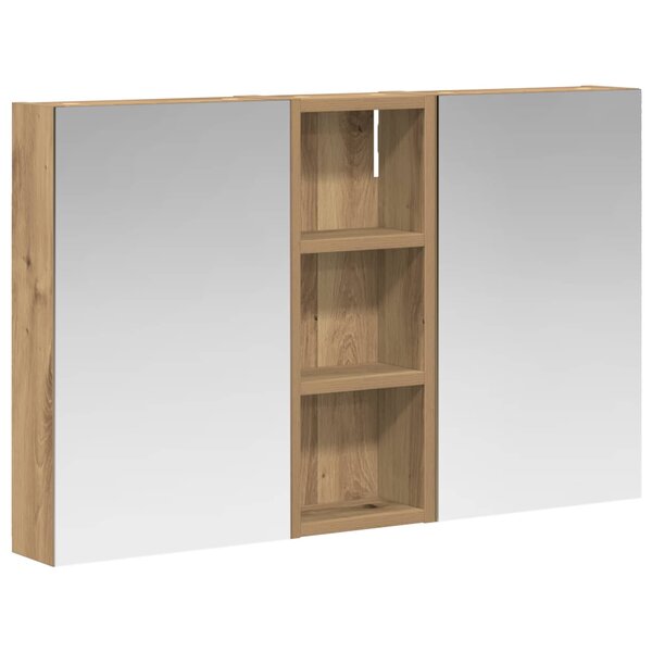 vidaXL Ensemble de Meubles de Salle de Bain 3 Pièces 80 x 10 5 x 50 cm
