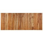 vidaXL Tête de lit 200 cm bois massif d'acacia