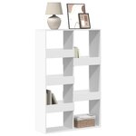 vidaXL Bibliothèque blanc 100x33x155 5 cm bois d'ingénierie
