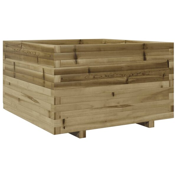 vidaXL Jardinière 80x80x49 5 cm bois de pin imprégné