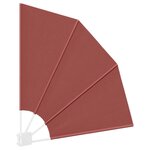 vidaXL Écran de confidentialité pour balcon Couleur terre cuite