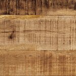 vidaXL Meuble TV 90x35x40 cm bois massif de manguier brut