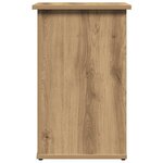 vidaXL Buffet chêne artisanal 35x35x55 cm bois d'ingénierie