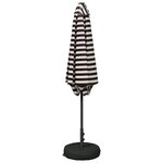vidaXL Parasol de jardin avec base 270 x 270 cm Polyester