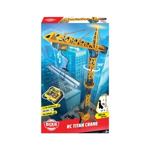 Dickie 203729025 - Grue radio commandée Titan Crane