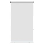 vidaXL Store roulant extérieur protection UV Blanc Polyester
