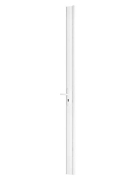 THIRARD - Serrure en applique réversible 3 points latéraux Tribando  blanc  pour porteur hauteur 2250 mm max