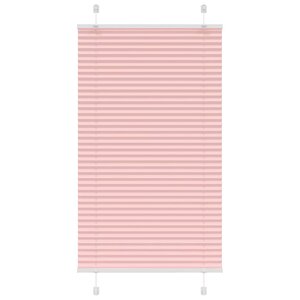 vidaXL Store plissé rose 80x100 cm largeur du tissu 79 4 cm polyester