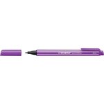 Stylo feutre pointMax pointe moyenne 0.8mm lilas x 10 STABILO