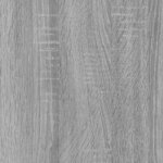 vidaXL Meuble TV mural Sonoma gris 100x34 5x40 cm