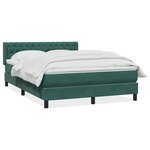 vidaXL Cadre de lit sans matelas chêne fumé 150x200 cm bois ingénierie